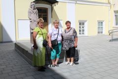 У скульптуры композитора Мусоргского