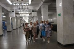 "Казаченька" в метро